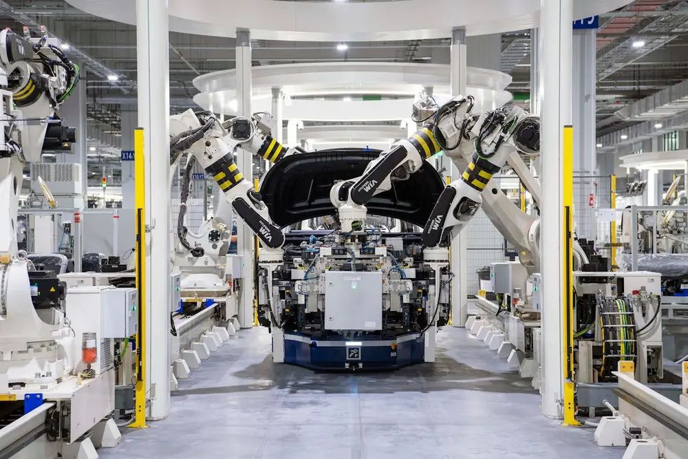 Digitale transformatie bij Hyundai vertaald zich in een volledig robot gestuurde fabriek.